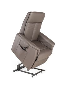Elektrische relaxfauteuil met lift BREMEN - Donker MED-34-000005-BRO
