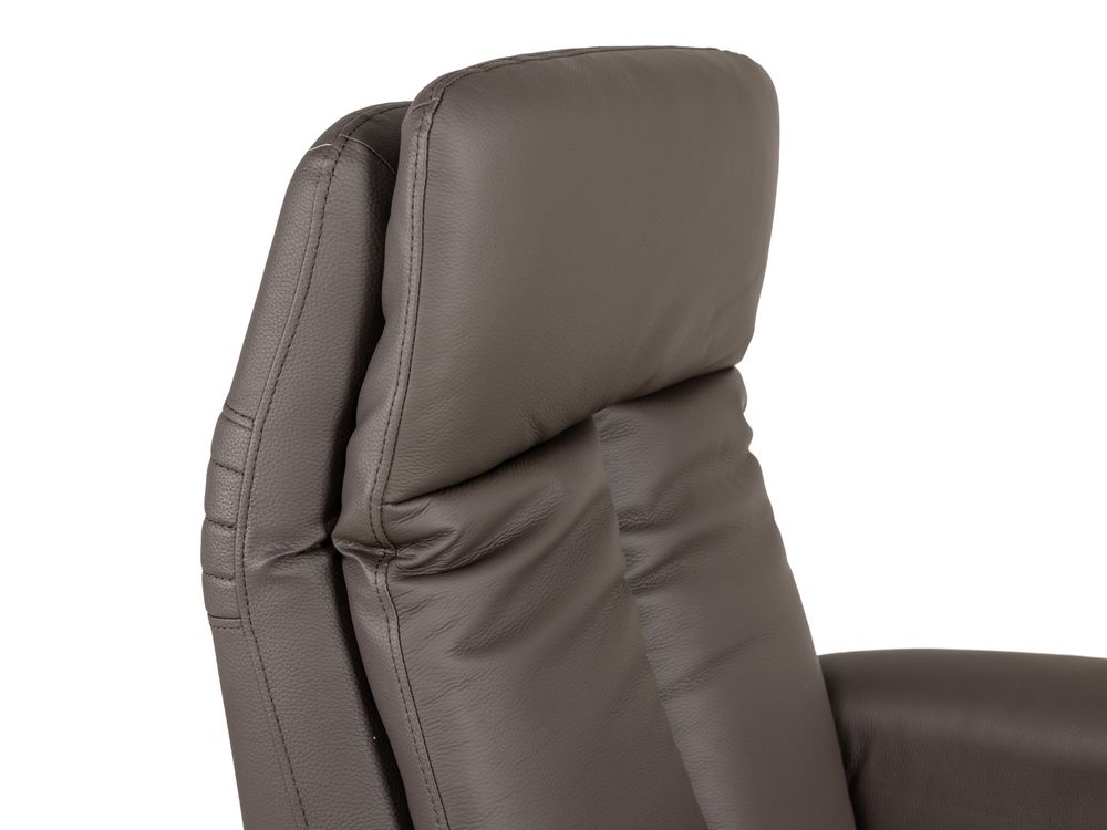 Elektrische relaxfauteuil met lift BREMEN - Donker MED-34-000005-BRO