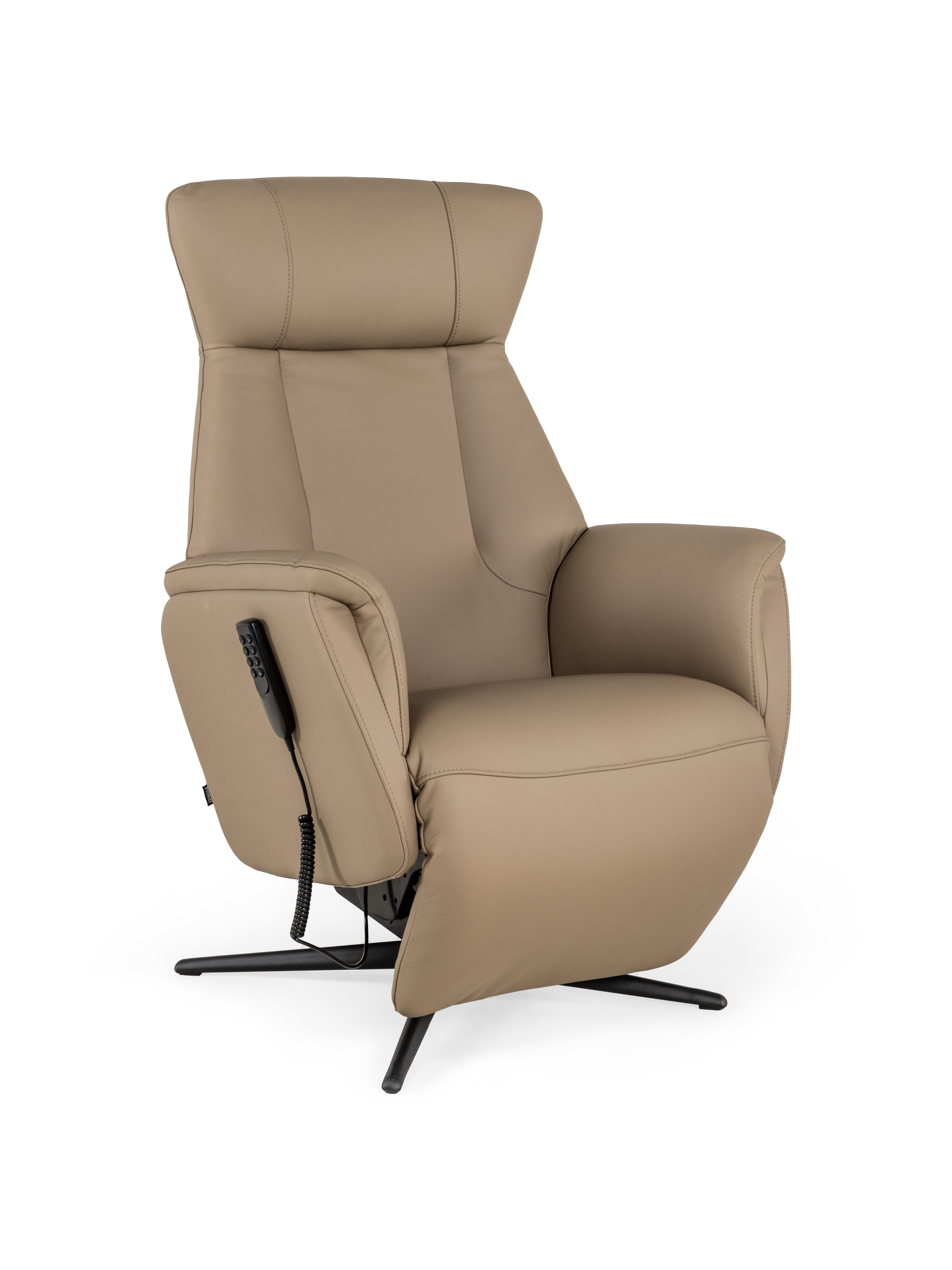 Elektrische relaxfauteuil met lift EDDA - Beige le