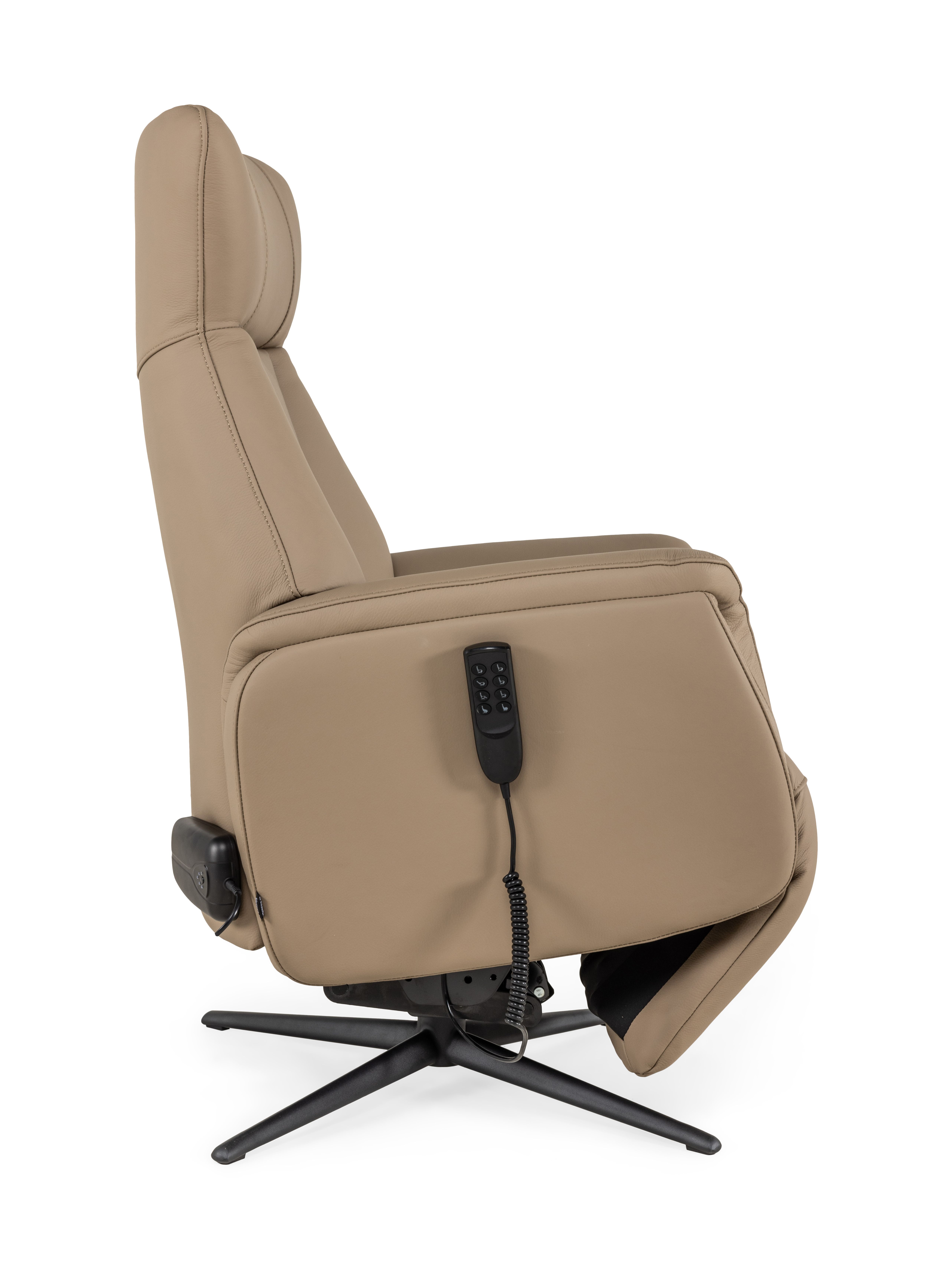 Elektrische relaxfauteuil met lift EDDA - Beige le