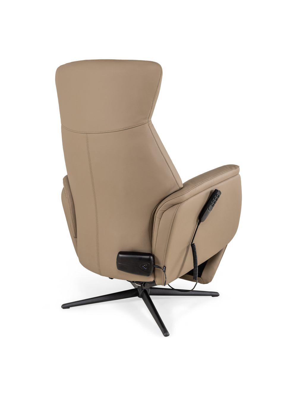 Elektrische relaxfauteuil met lift EDDA - Beige le MED-33-000005-TRU