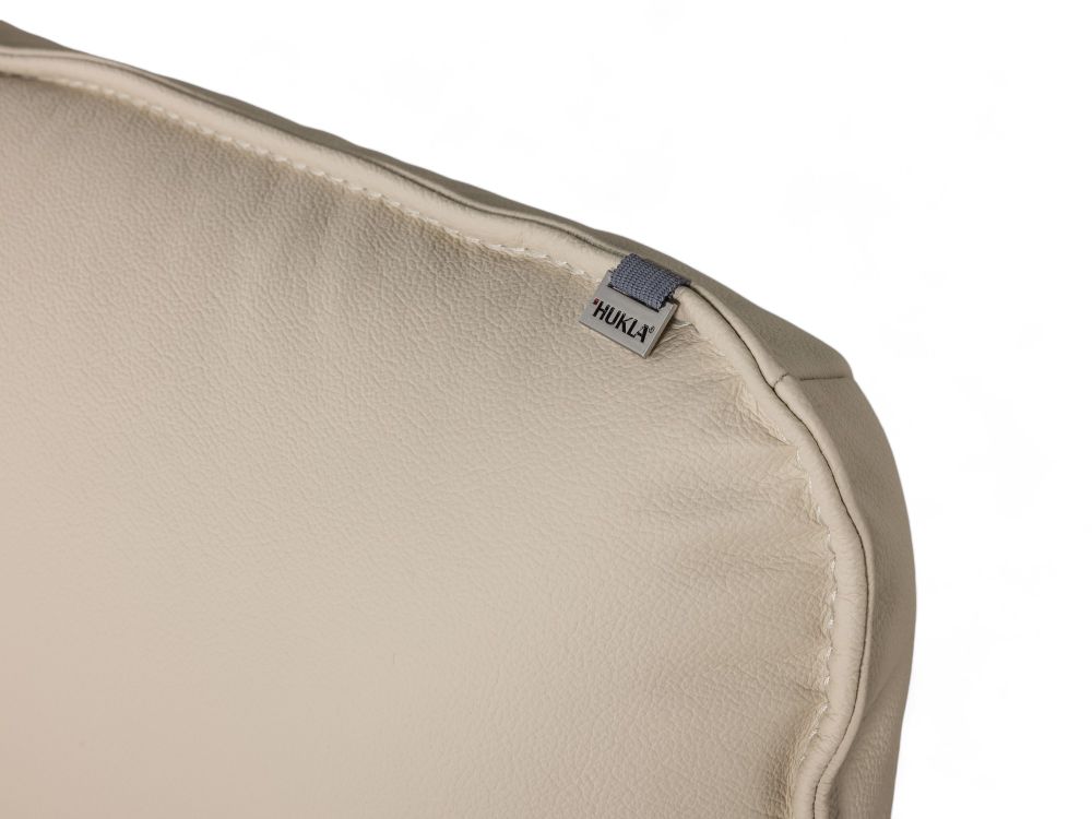 Bed PABLO - Leder Ecru HKL-16-001