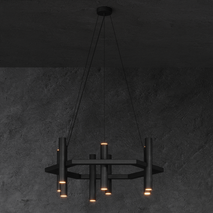 Hanglamp 6-hoekig STELVIO - Zwart ZTA 1304-9005