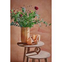 Set 2 salontafels TRIPOLI - Mangohout PMX 40494-BRO-S2