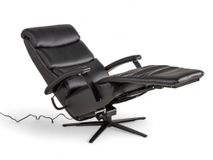 Relaxfauteuil L Lina - Zwart leder C-HKL-20-RLX1