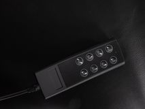 Relaxfauteuil L Lina - Zwart leder C-HKL-20-RLX1