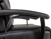 Relaxfauteuil L Lina - Zwart leder C-HKL-20-RLX1