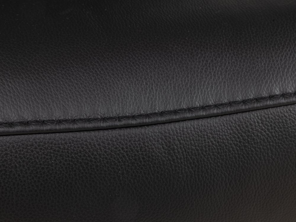 Relaxfauteuil M LINA - Zwart leder C-HKL-20-RLX2