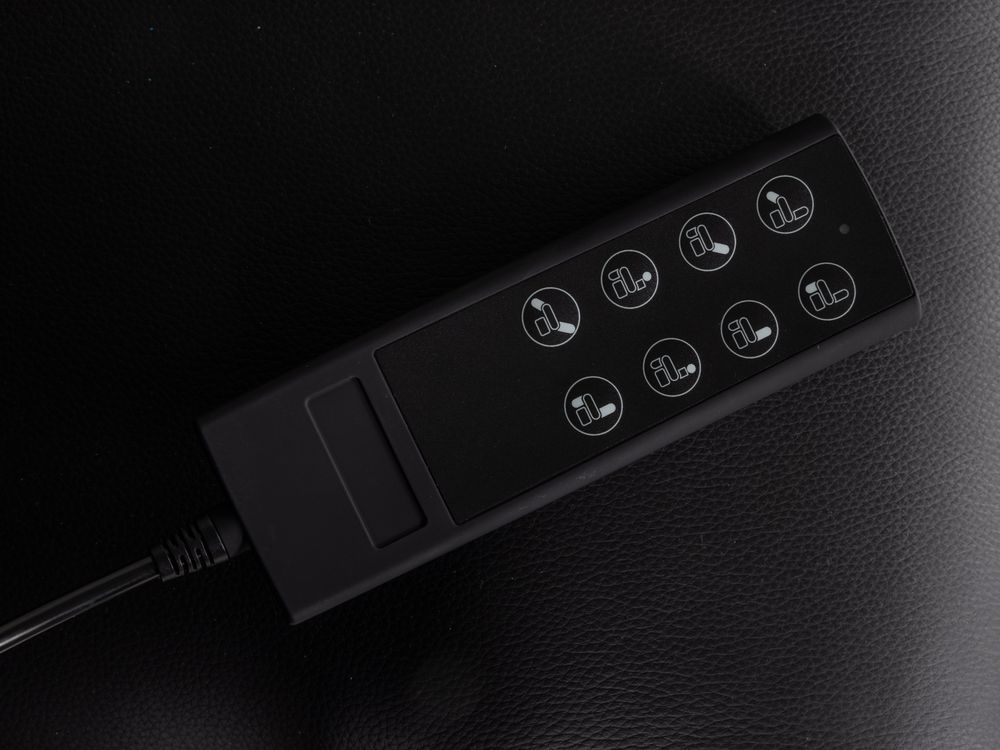 Relaxfauteuil M LINA - Zwart leder C-HKL-20-RLX2