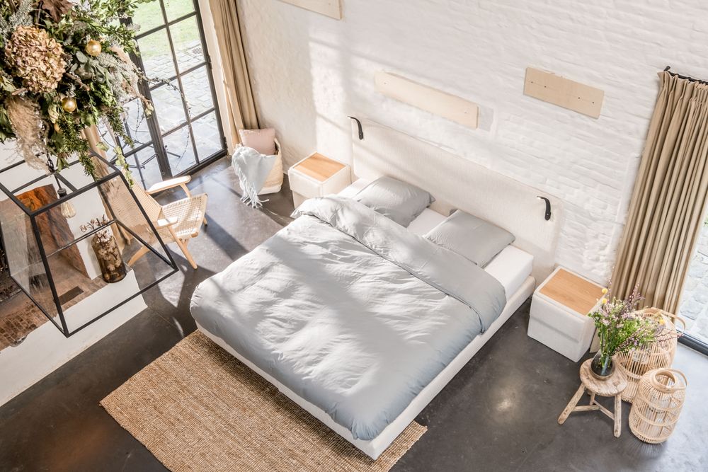 Boxspring incl. led TUUR - Beige RVR TU BX1820-P01-L