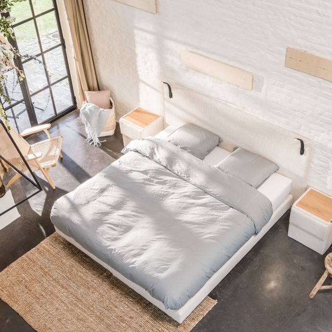 Boxspring incl. led TUUR - Beige