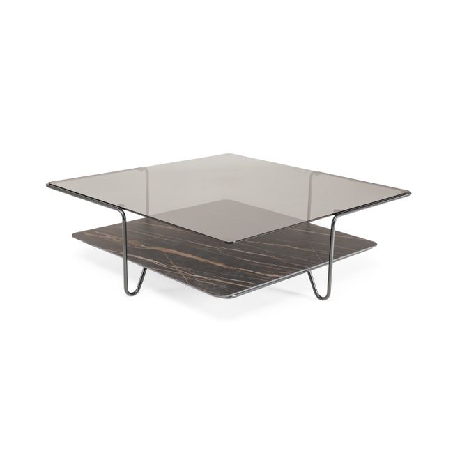 Salontafel ORIO - Keramiek/glas
