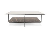 Salontafel ORIO - Keramiek/glas SYM OR SA 125125 CG