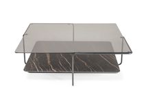 Salontafel ORIO - Keramiek/glas SYM OR SA 125125 CG