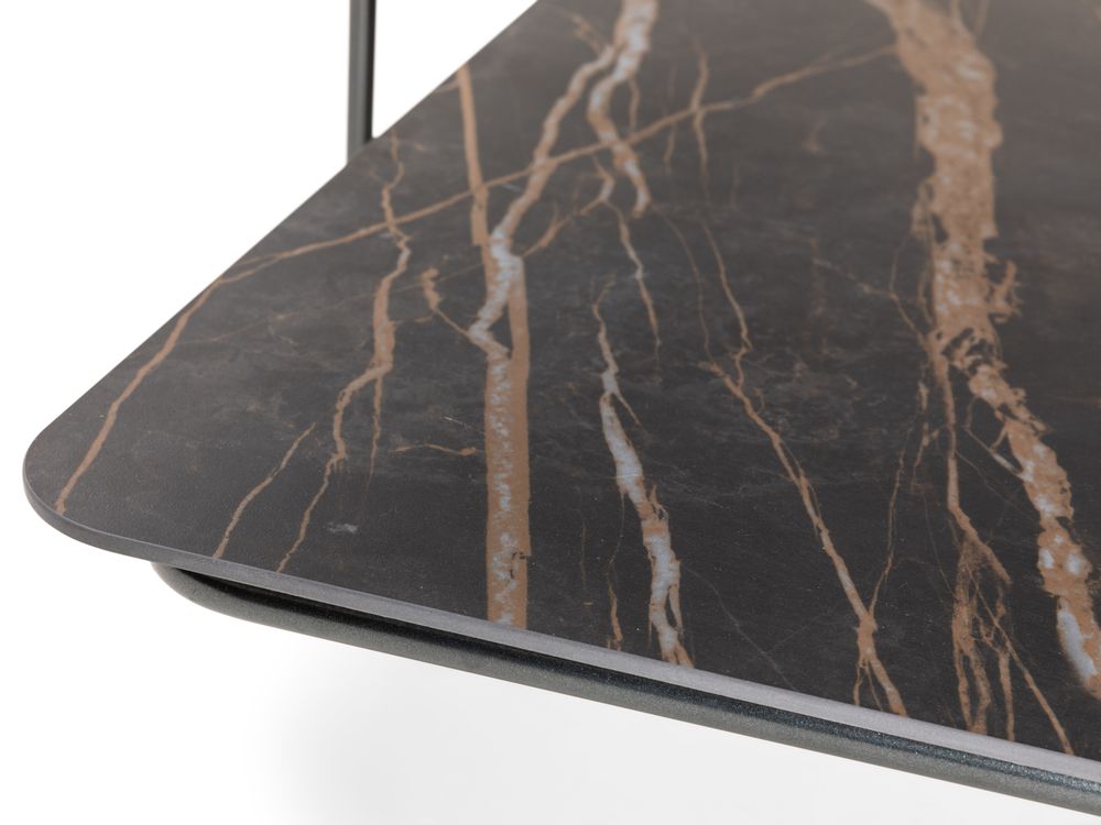 Salontafel ORIO - Keramiek/glas SYM OR SA 125125 CG