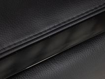 Hoeksalon Bradley - Zwart leder C-DDV-19-HKS1