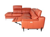 Hoeksalon NIRVANA - Leder terracotta C-DDV-20-HKS1