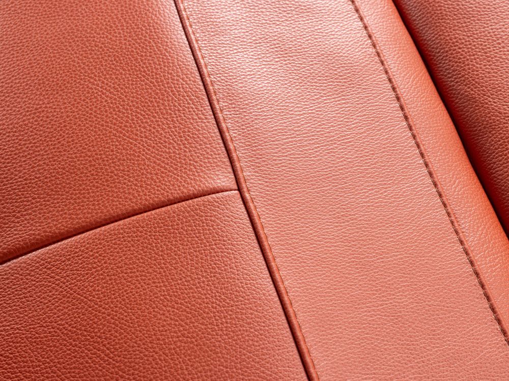 Hoeksalon NIRVANA - Leder terracotta C-DDV-20-HKS1