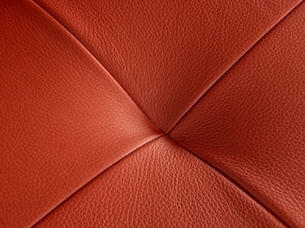 Hoeksalon NIRVANA - Leder terracotta C-DDV-20-HKS1