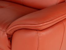 Hoeksalon NIRVANA - Leder terracotta C-DDV-20-HKS1