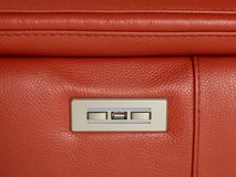 Hoeksalon NIRVANA - Leder terracotta C-DDV-20-HKS1