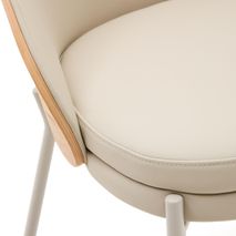 Stoel EAMY - Beige kunstleder KAV C0100221UU12