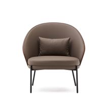 Fauteuil EAMY - Bruin kunstleder KAV S0900085UU10