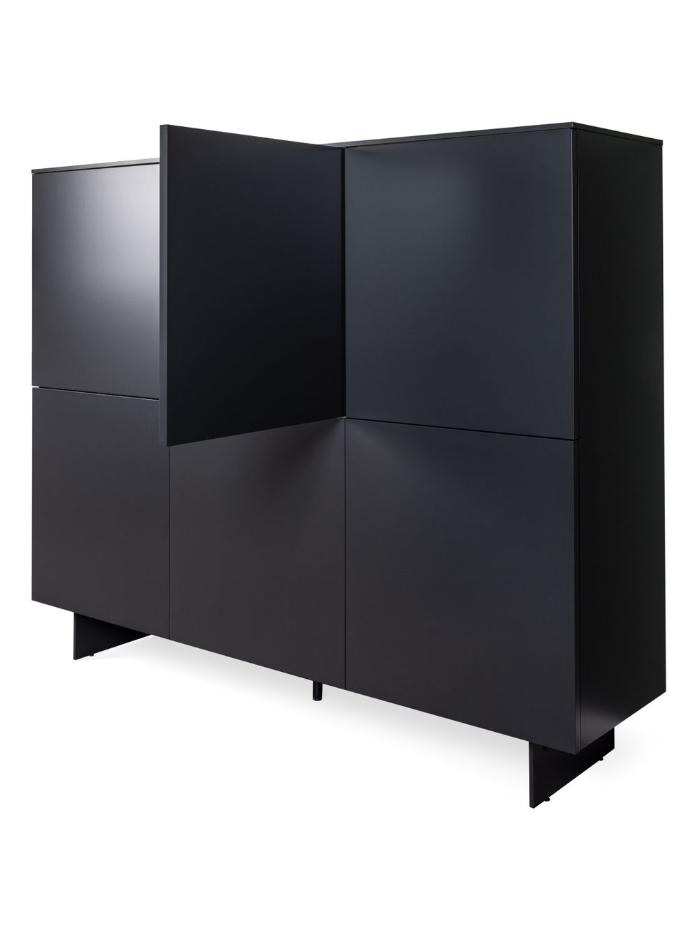 Wandkast LIVING 2023 - Zwart NVM NO3821-318-46