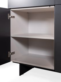 Wandkast LIVING 2023 - Zwart NVM NO3821-318-46