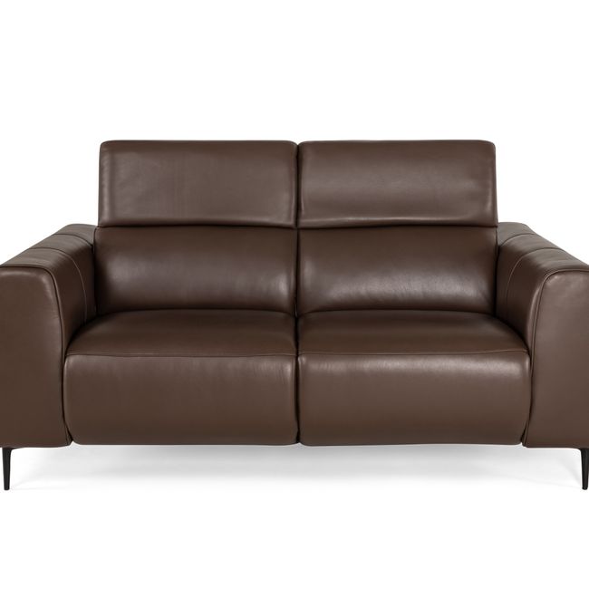 2-zit MAXIME - Bruin leder