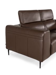 2-zit MAXIME - Bruin leder MED-30-000072-LB-E535
