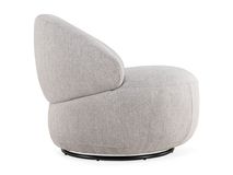 Draaifauteuil PEBBLE - Lichtgrijs KUK-5-000001