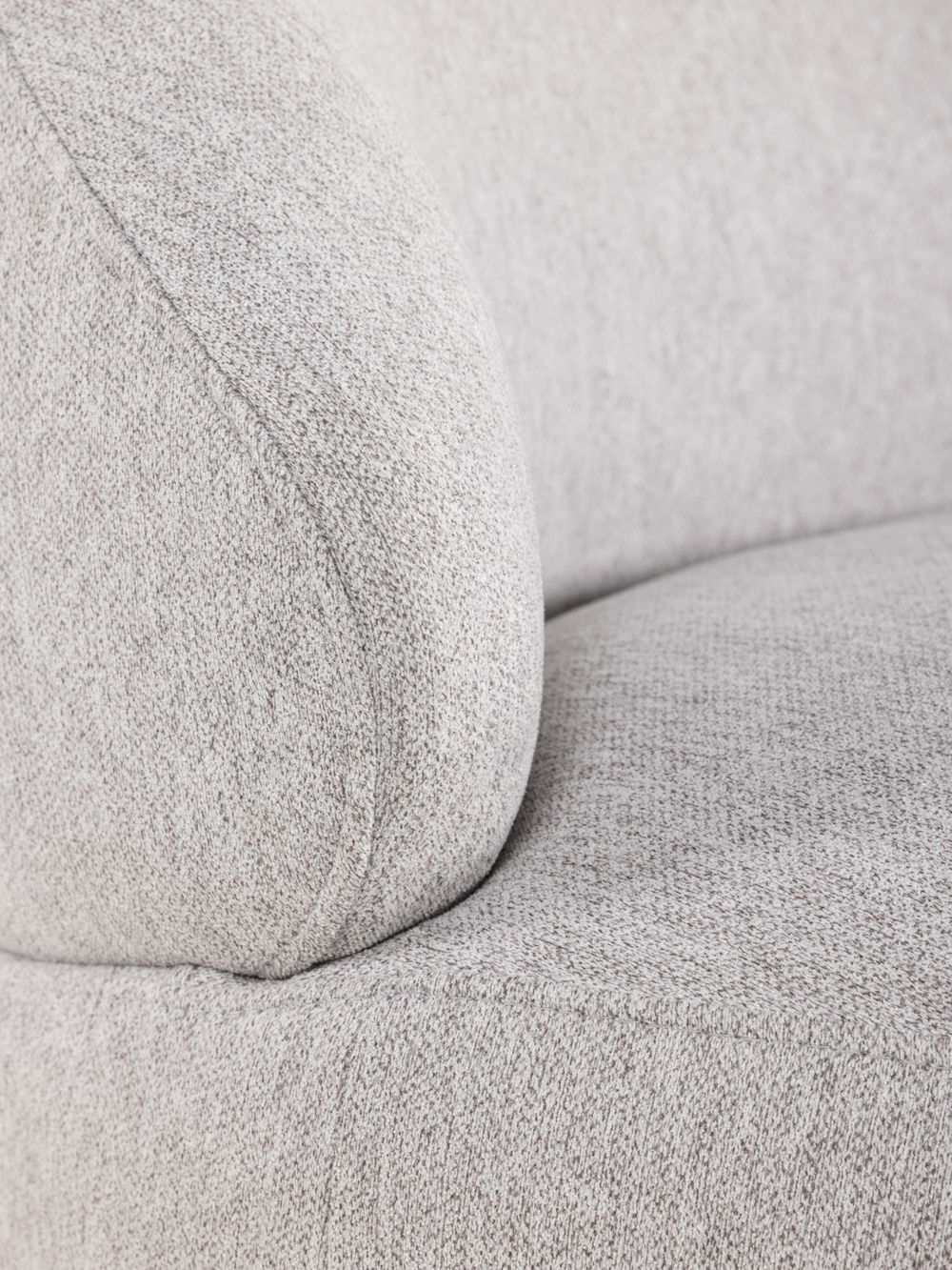 Draaifauteuil PEBBLE - Lichtgrijs KUK-5-000001