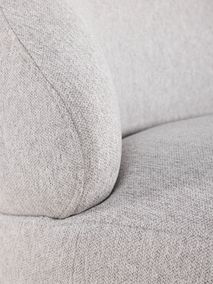 Draaifauteuil PEBBLE - Lichtgrijs KUK-5-000001