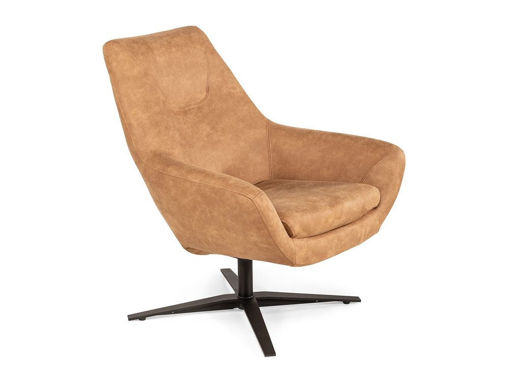 Draaifauteuil SHOUT LOW - Bull caramel IMS-189-000019-C16