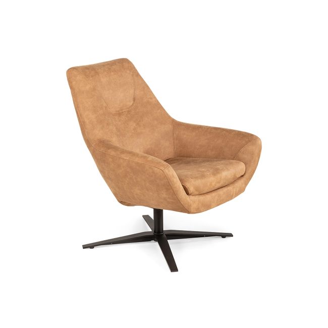 Draaifauteuil SHOUT LOW - Bull caramel