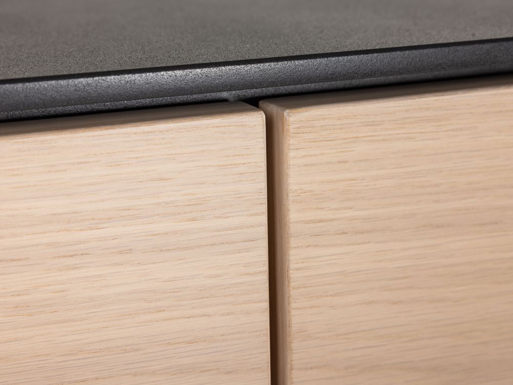 Barkast SITO - Zwart/Hout FBM-17-000590