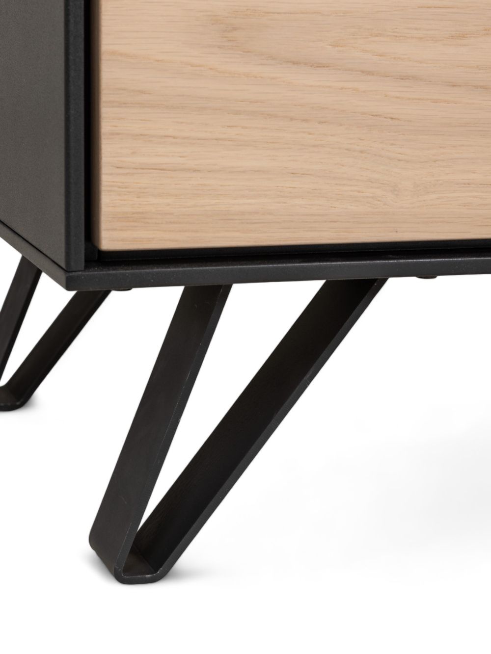 Barkast SITO - Zwart/Hout FBM-17-000590
