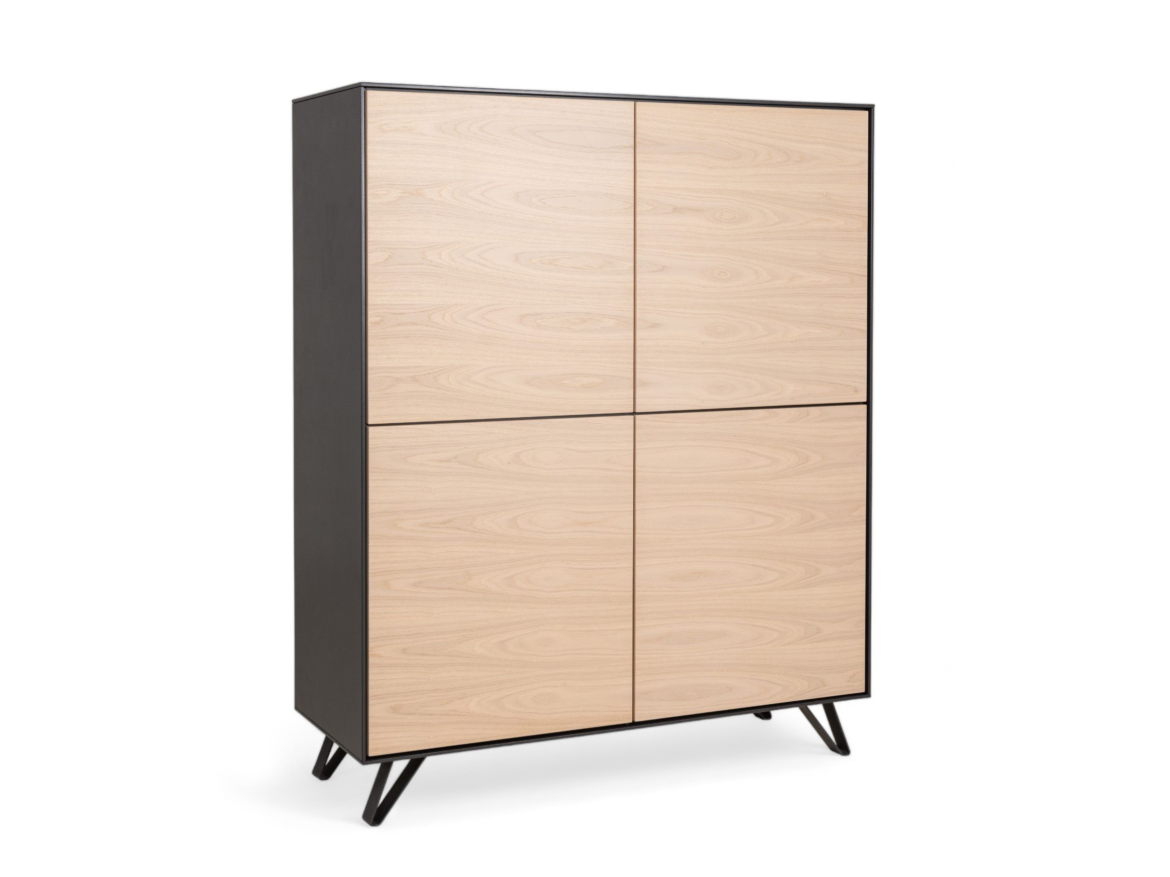 Barkast SITO - Zwart/Hout