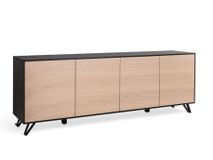 Dressoir SITO - Zwart/Hout FBM-17-000580