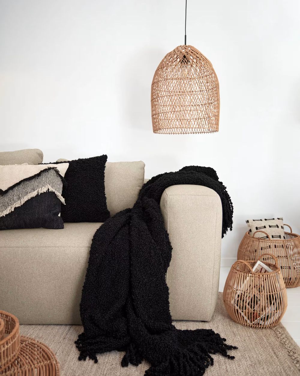 Lampenkap DOMITILA - Rotan/Naturel KAV AB0159FN46