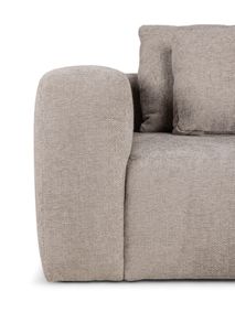 Modulaire zetel met voetbank LOFT - Beige C-GER-14-HKS-3-A062