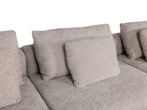 Modulaire zetel met voetbank LOFT - Beige C-GER-14-HKS-3-A062