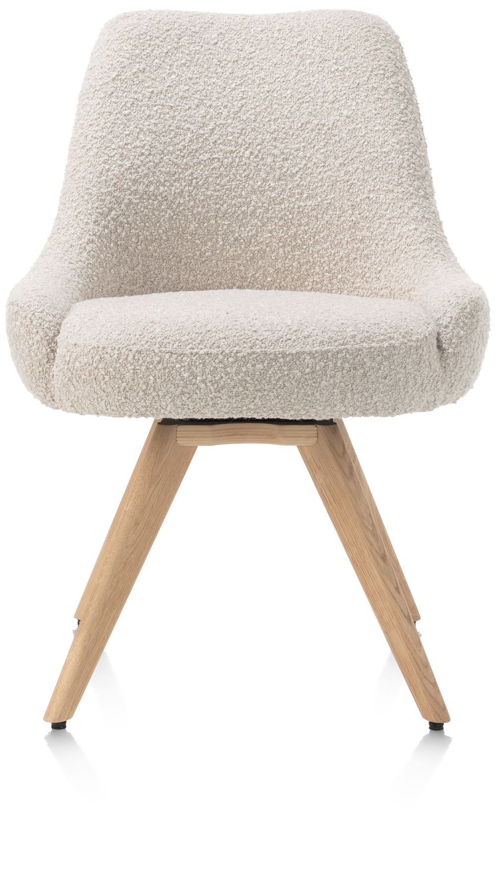 Draaibare eetkamerstoel ROCCO - Crème HEH 48838CRE