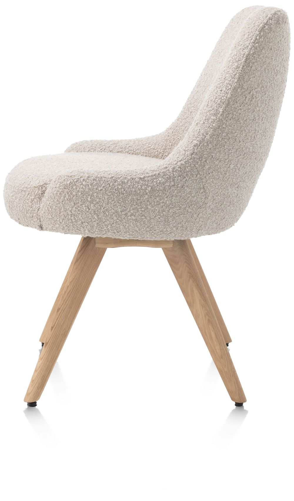 Draaibare eetkamerstoel ROCCO - Crème HEH 48838CRE