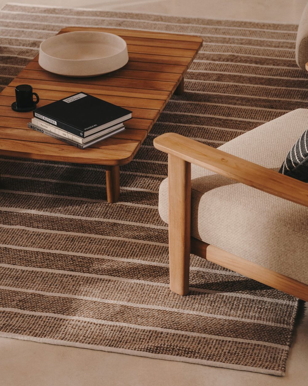 Loungefauteuil TIRANT - Massief Teakhout KAV J1700060MM47