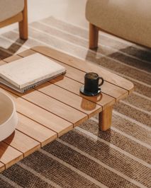 Loungefauteuil TIRANT - Massief Teakhout KAV J1700060MM47