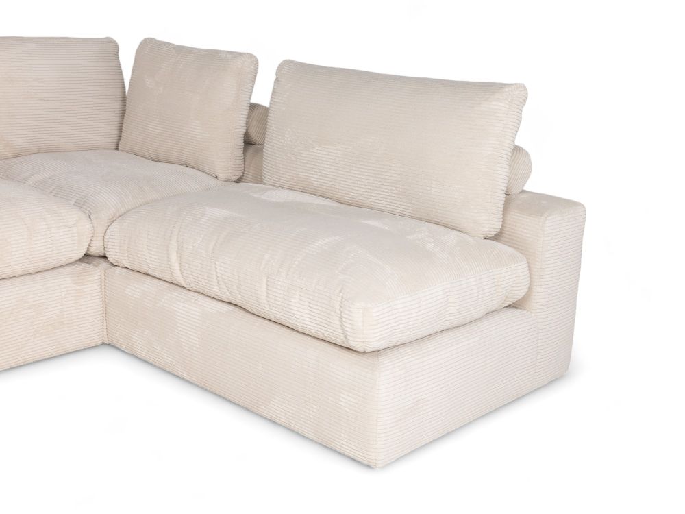 Hoekzetel SANDY - Crème C-AFM-29-HKS1