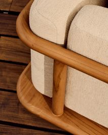 Fauteuil TURQUETA - Massief Teakhout KAV J1700061MM47