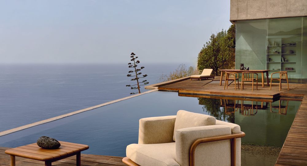 Fauteuil TURQUETA - Massief Teakhout KAV J1700061MM47